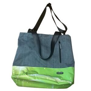 RareForm Cora Tote Insulated Recycled Vinyl Boat Bag Pockets Reusable Durable